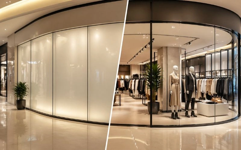 Smart Film for Retail Stores and Shopping Malls