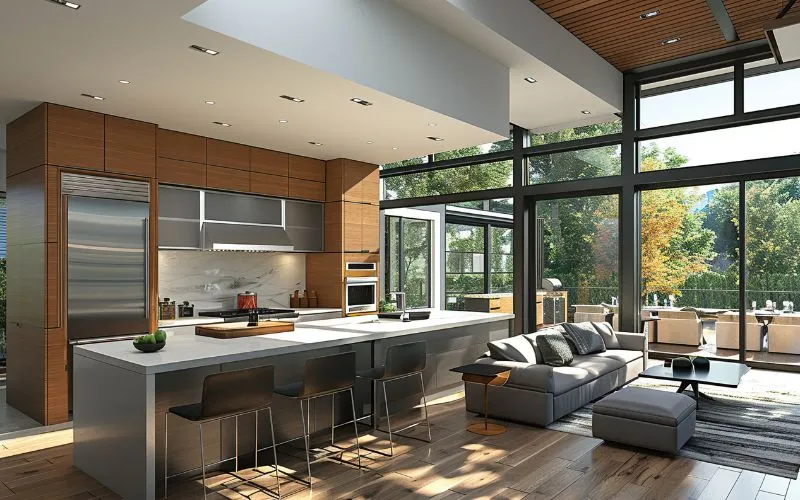 open kitchen privacy open kitchen privacy