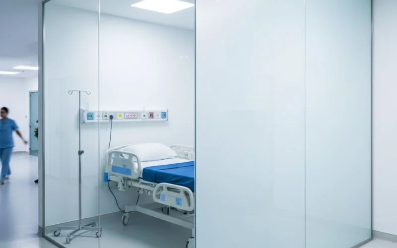Smart Film for Hospital Privacy