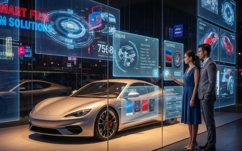 Car Showroom Glass