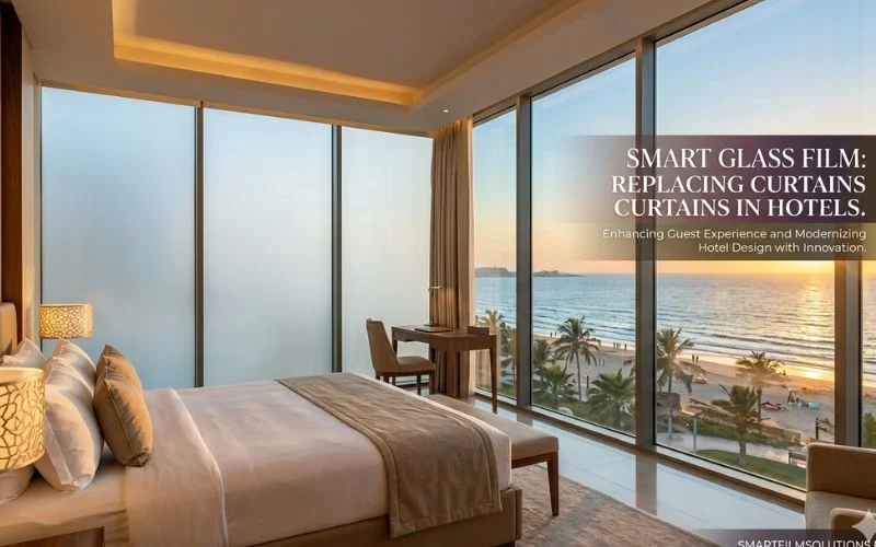 smart glass film for hotels