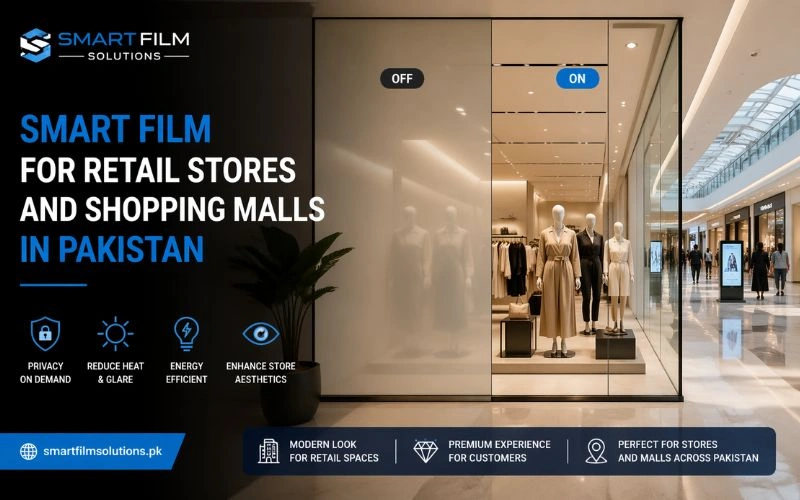 Smart Film for Retail Stores and Shopping Malls Smart Film for Retail Stores and Shopping Malls