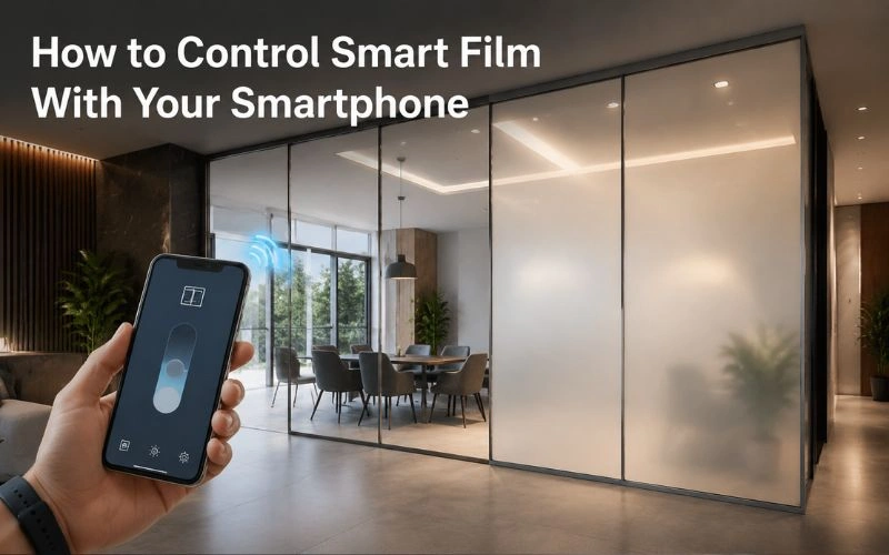 How to Control Smart Film With Your Smartphone